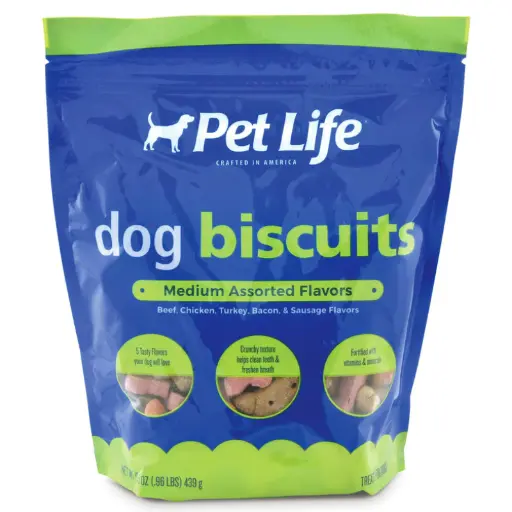 Pet life galletas para perro 439g