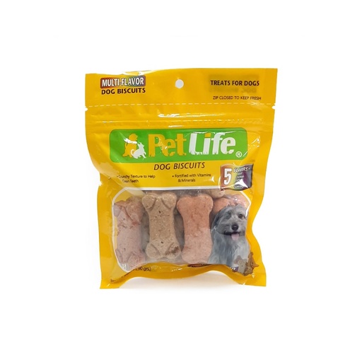 Pet life galletas para perro 3.25onz