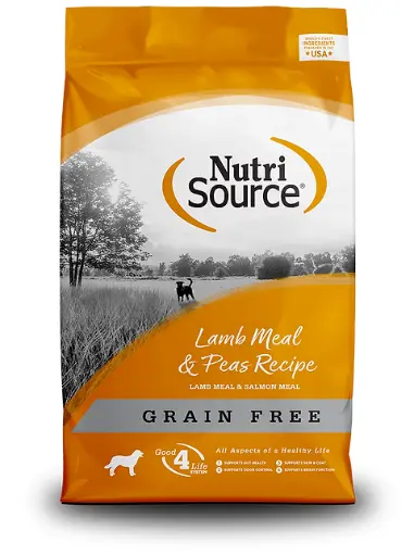 NutriSource Grain Free (Lamb Meal & Peas Recipe) 12lb