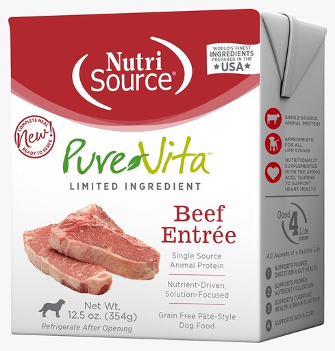 NutriSource Comida Húmeda (Beef Entrée)