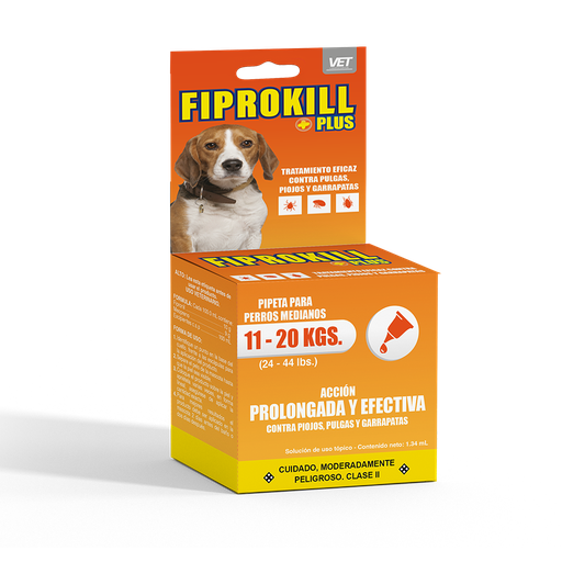 Fiprokill Pipeta para Perro 11-20kg