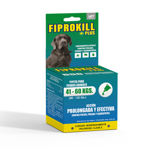 Fiprokill Pipeta para Perro 41-60kg