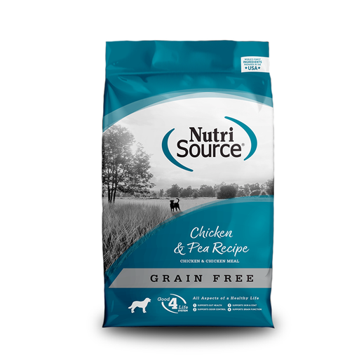 NutriSource Grain Free (Chicken & Pea Recipe) 12lb
