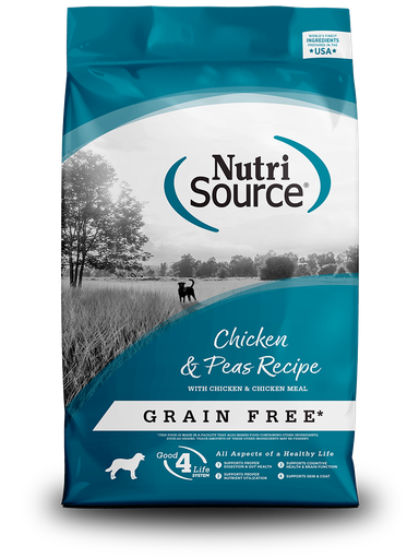 NutriSource Grain Free (Chicken & Pea Recipe) 4lb