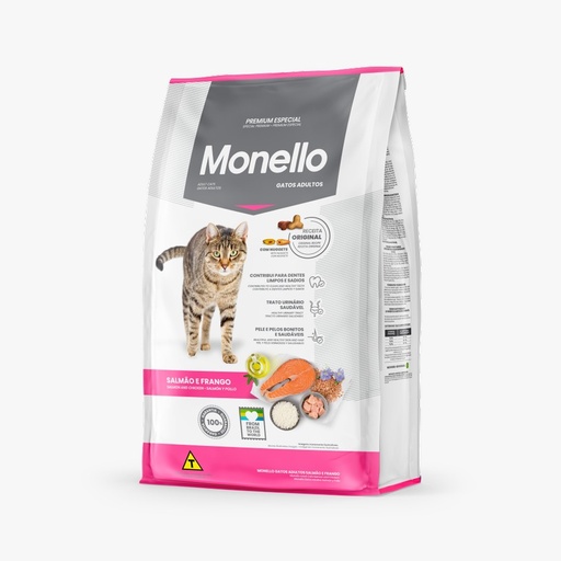 Monello Concentrado para Gato (Salmón y Pollo) 1kg