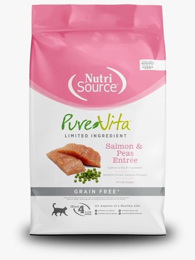 NutriSource Pure Vita (Salmon) Gato 4lb