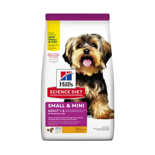 Hill's Science Diet Adult 1-6 años Small & Mini (4.5lb)