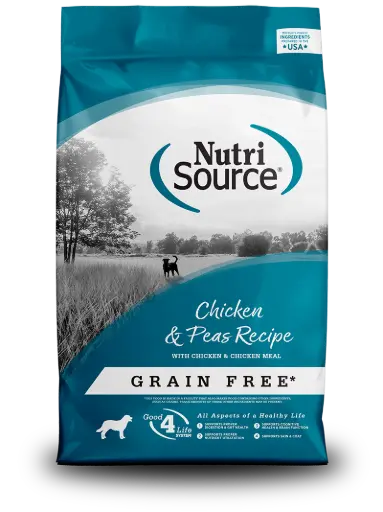 NutriSource Grain Free (Chicken & Pea Recipe) 26lb