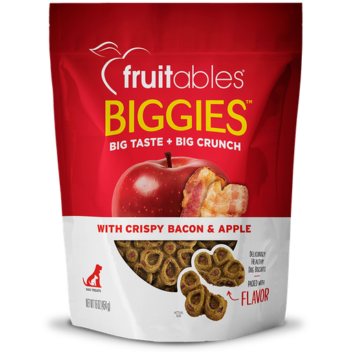 Fruitables Treats para Perro (Manzana y Tocino)