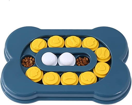 Plato educacional en forma de hueso 