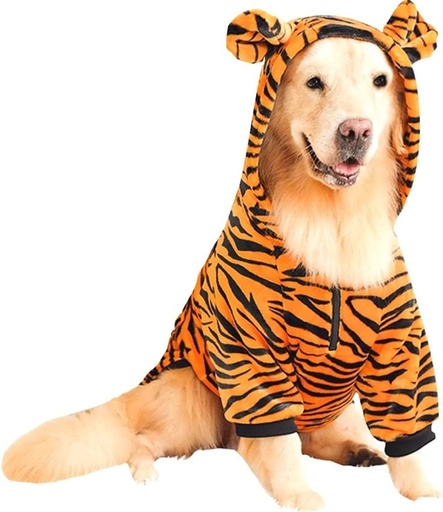 Pijamas con diseño de tigre 