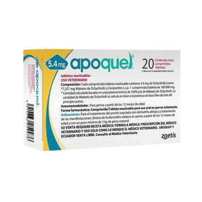 Apoquel 20 tabletas 5.4mg