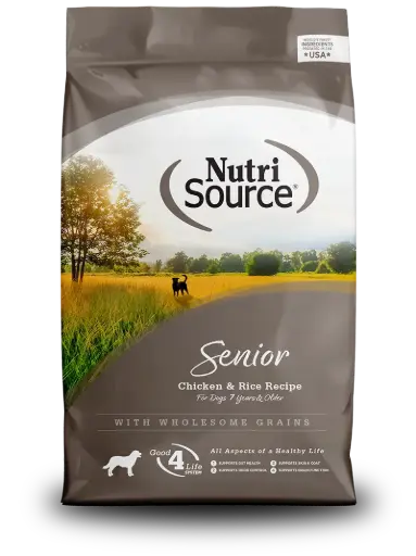 NutriSource  (Chicken & Rice Senior) 12lb